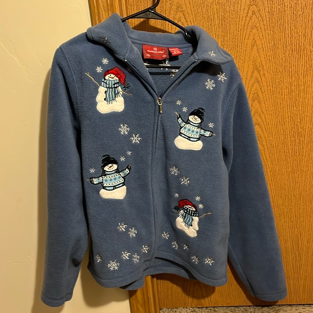 Holiday fleece